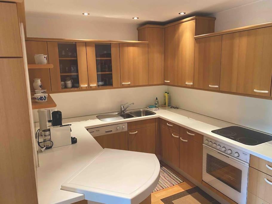 Zentrale Wohnung Gmunden Alte Baeckerei 외부 사진